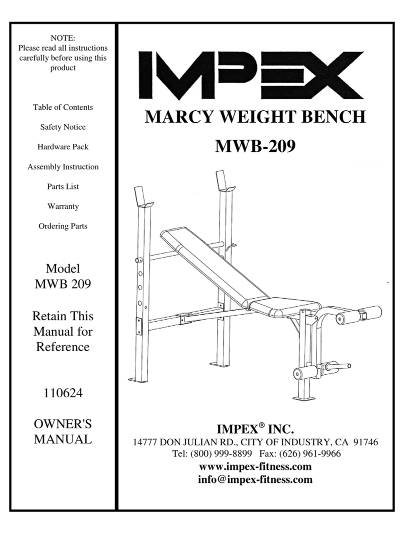 Impex MARCY MWB-209 User manual