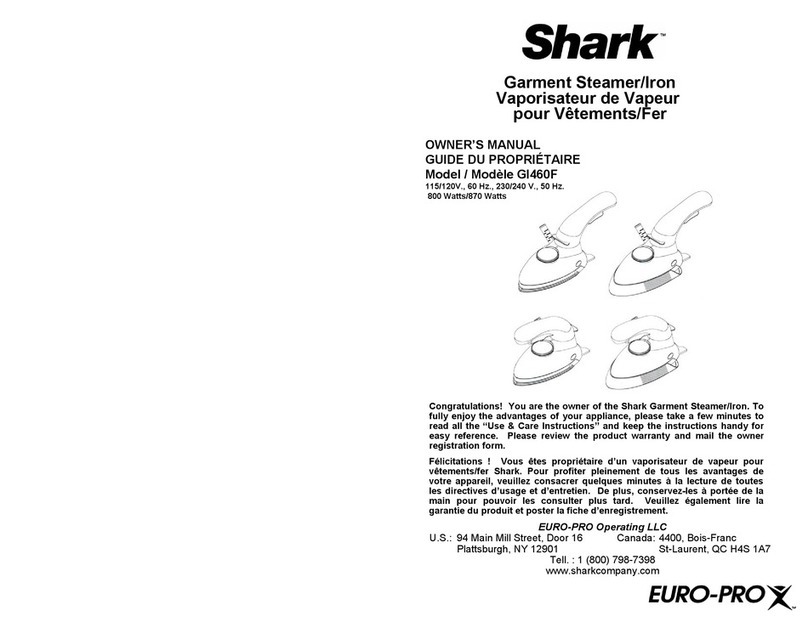 EUROPRO Shark GI460F User manual