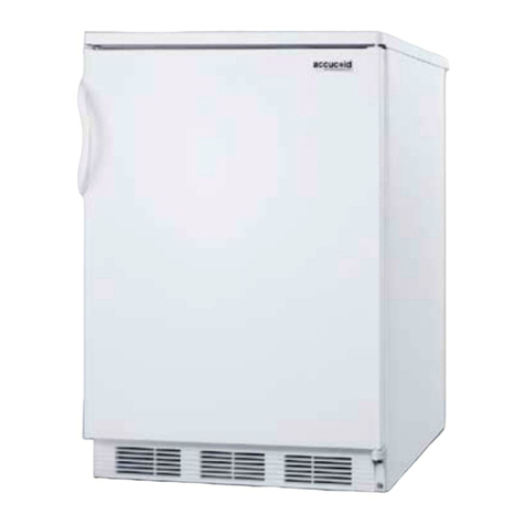 Summit Commercial Accucold FF6BI Series instruction manual Summit Commercial Accucold FF6BI Series instruction manual