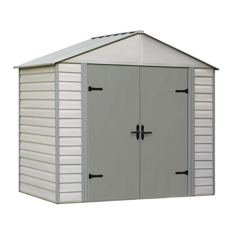 Arrow Storage Products SBVVCS85 Owner's manual & assembly guide