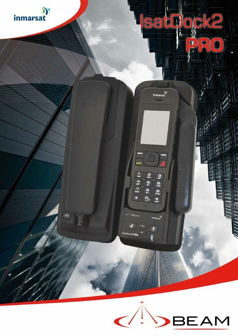 Beam Inmarsat IsatDock2 PRO User manual