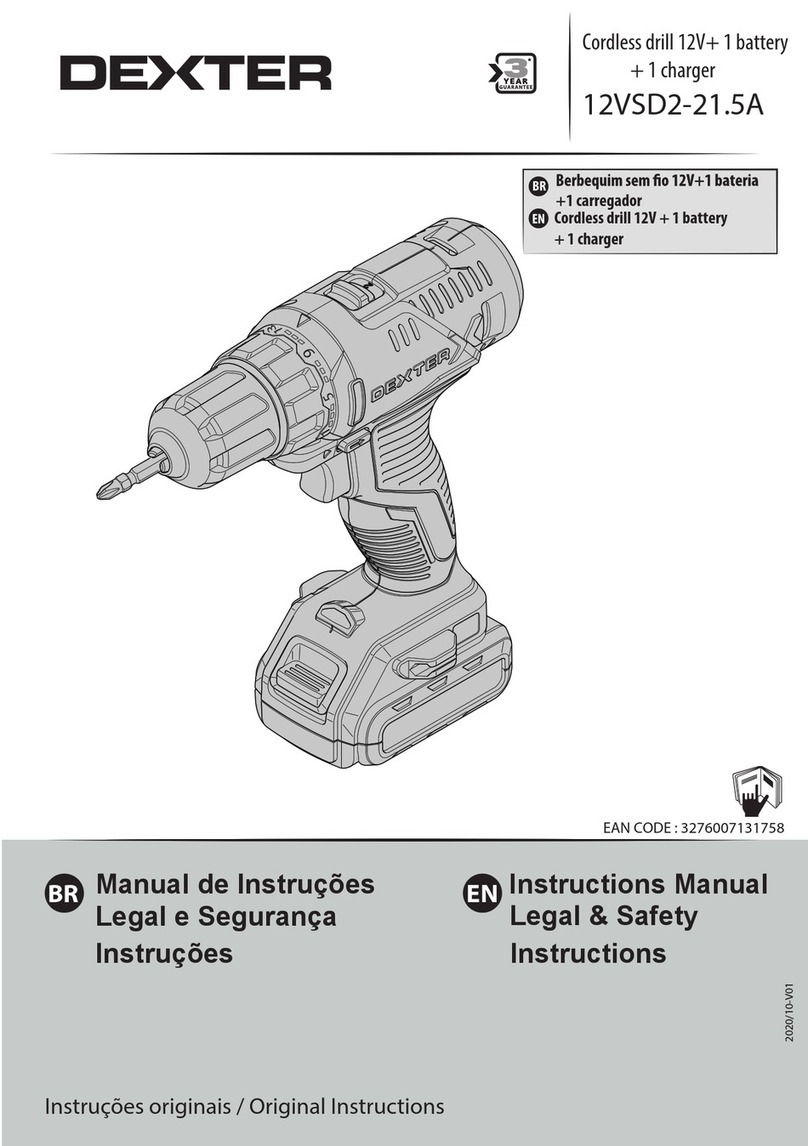 Dexter Laundry 12VSD2-21.5A User manual