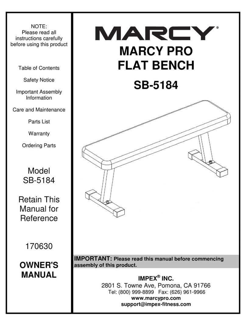 Impex MARCY PRO SB-5184 User manual