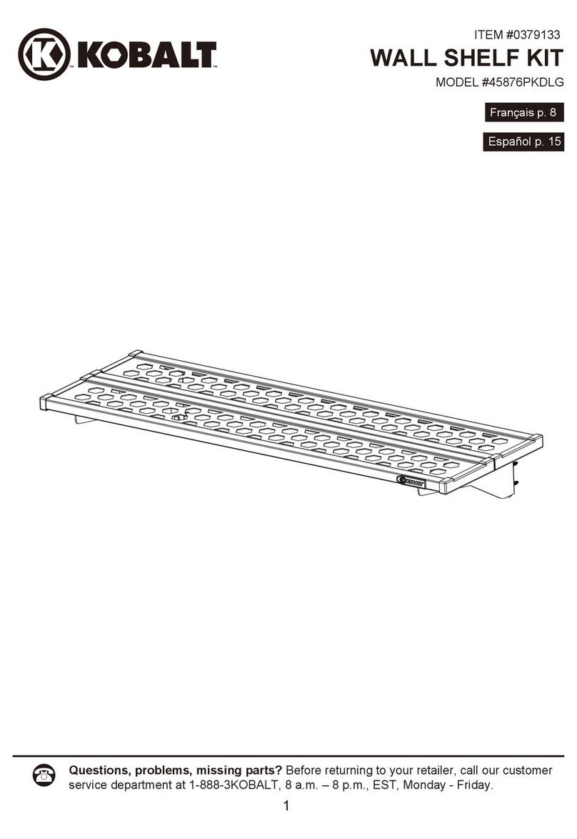 Kobalt 45876PKDLG manual