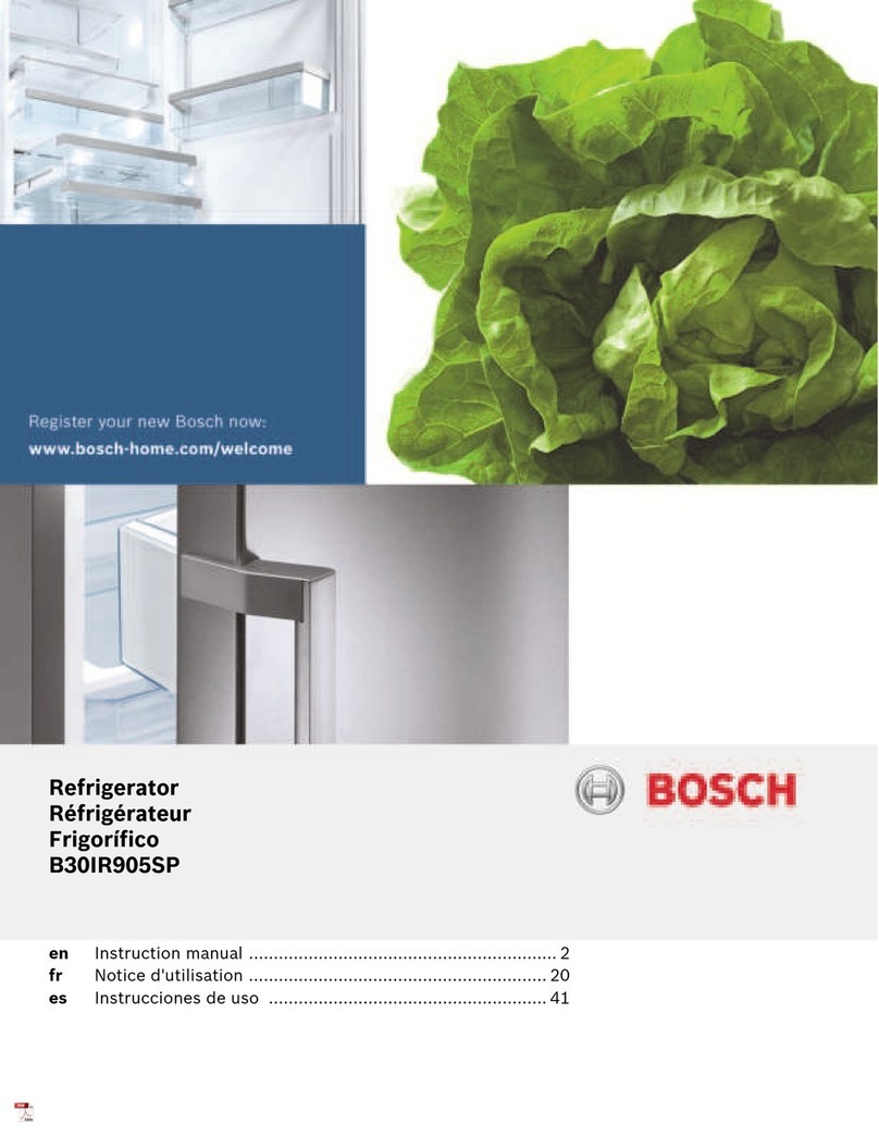 Bosch B30IR905SP User manual