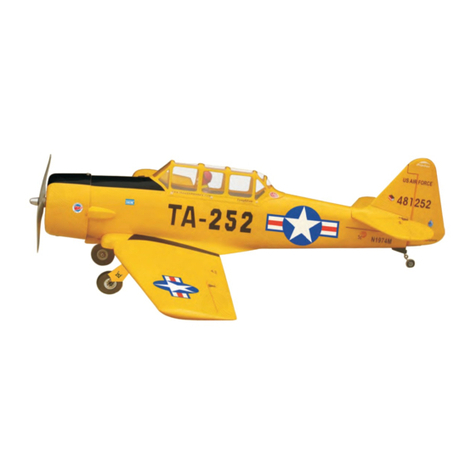 THE WORLD MODELS ARF AT-6 Texan User manual