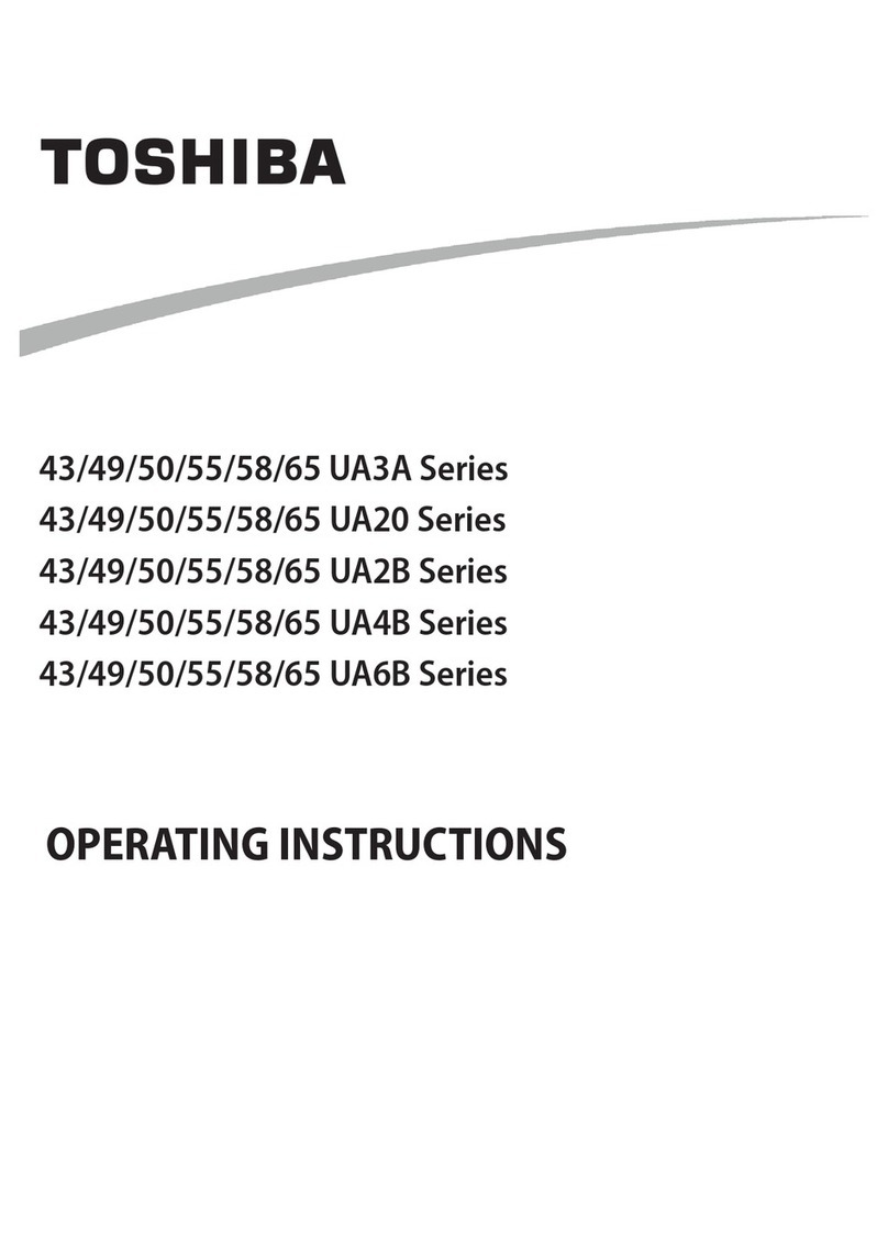 Toshiba 65UA3A Series User manual