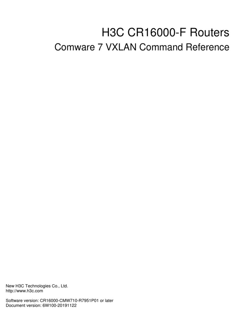 H3C CR16000-F Installation manual
