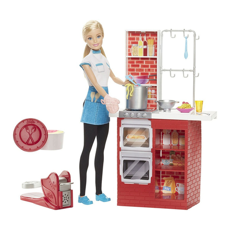 Mattel Barbie DMC31 User manual