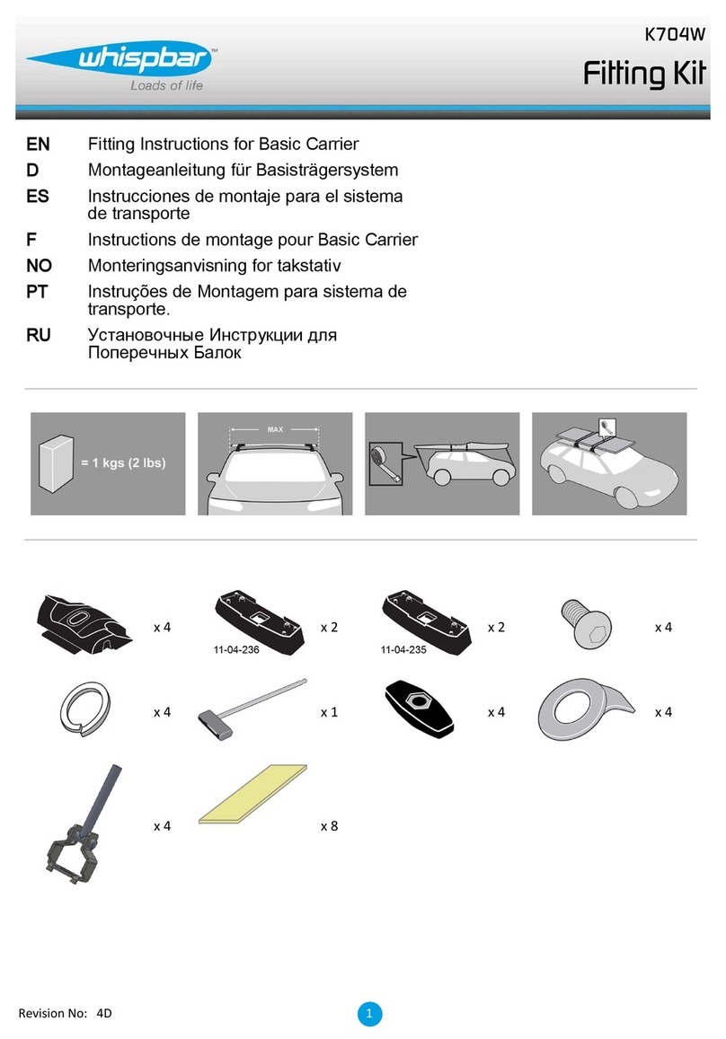 Whispbar K704W User manual