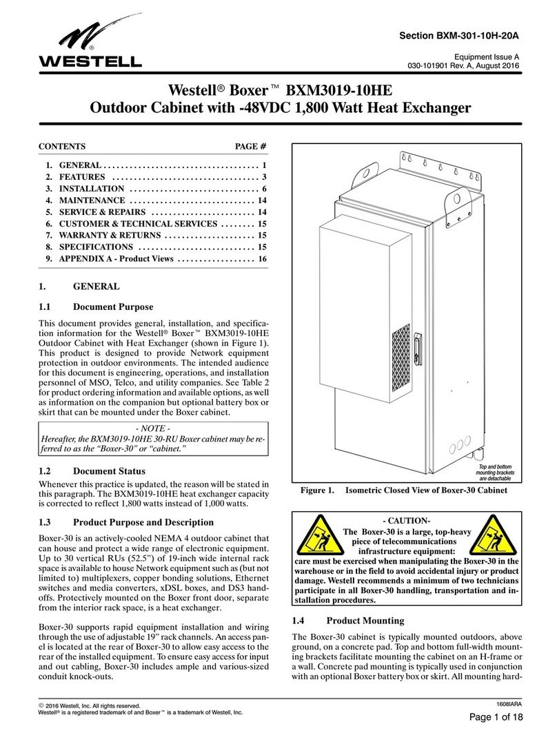 Westell Boxer BXM3019-10HE manual
