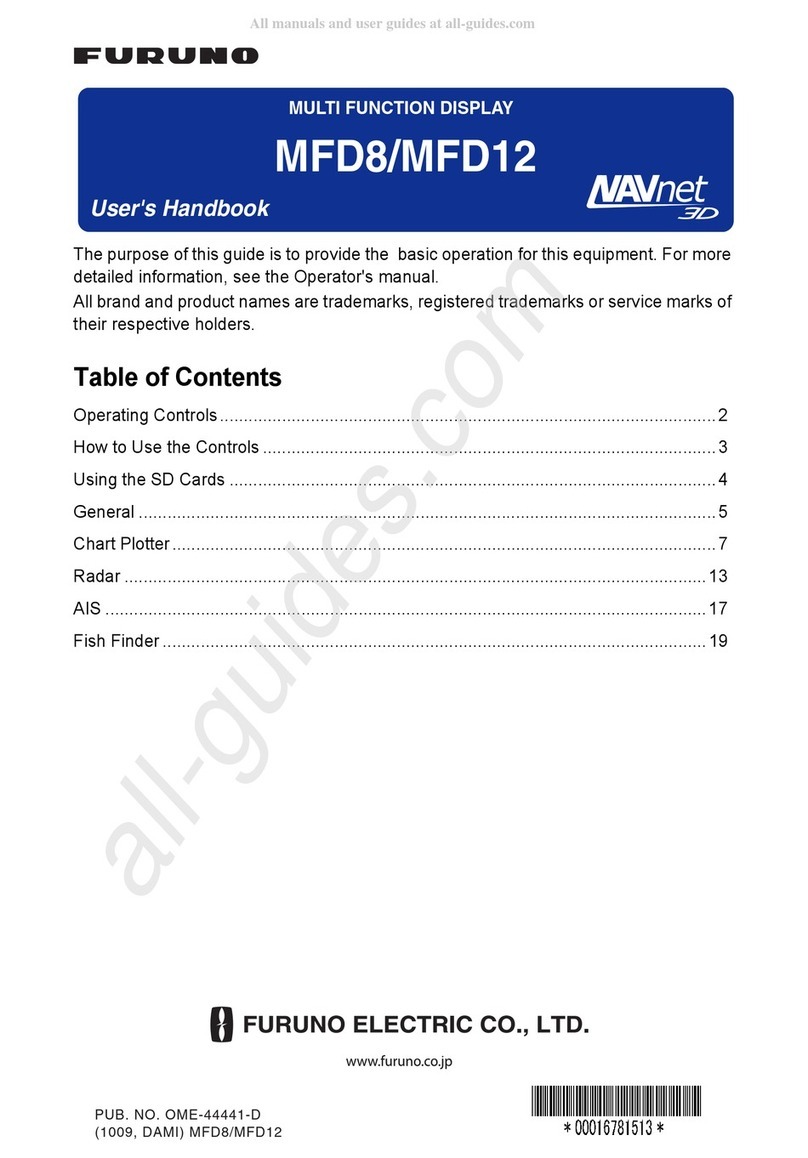Furuno MFD8 Instruction Manual