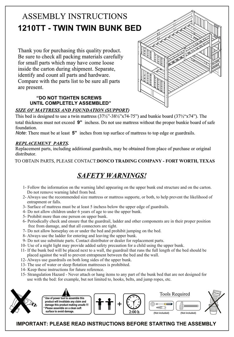 Donco 1210TT User manual