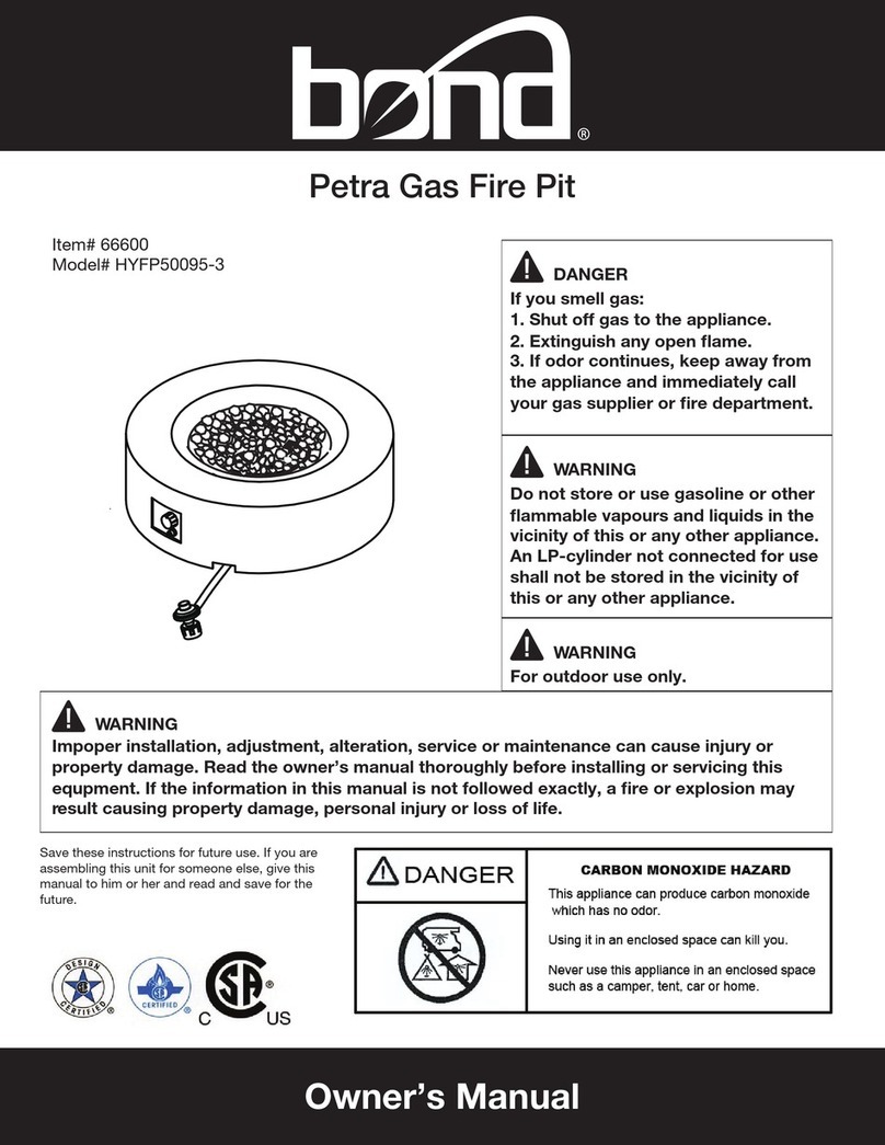 Bond HYFP50095-3 User manual