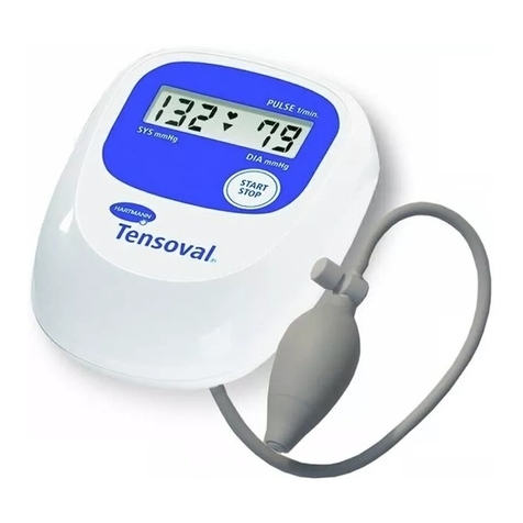 Hartmann Tensoval compact Instructions for use Hartmann Tensoval compact Instructions for use