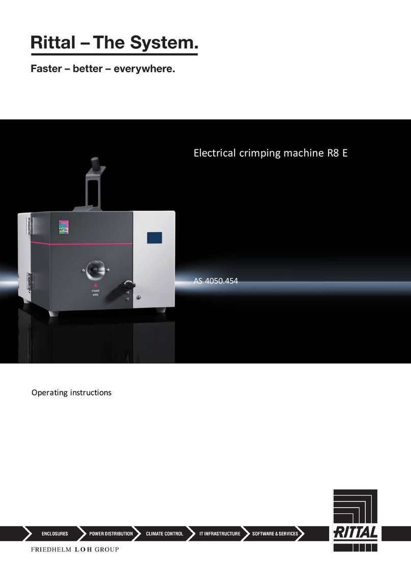 Rittal R8 E operating instructions