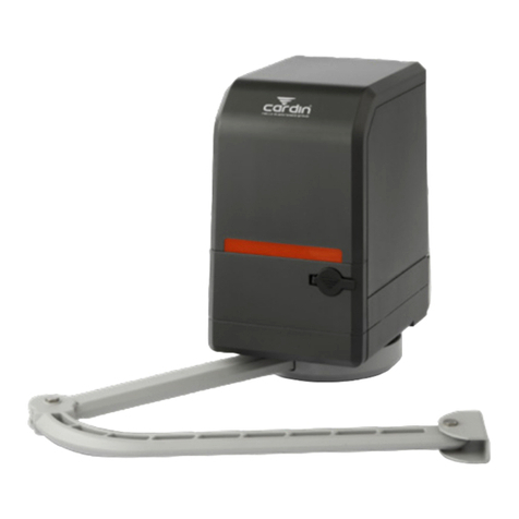 Cardin TOW24M-S instruction manual