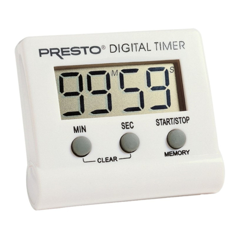 Presto 04213 User manual