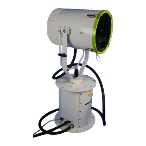 Francis Searchlights LED300 User instruction & installation manual Francis Searchlights LED300 User instruction & installation manual