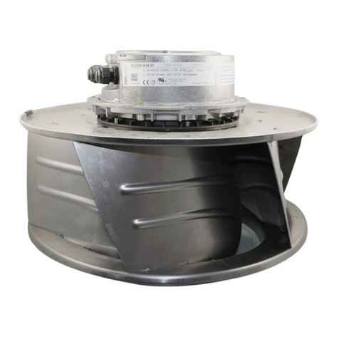 Ebmpapst R3G355-AI56-01 User manual
