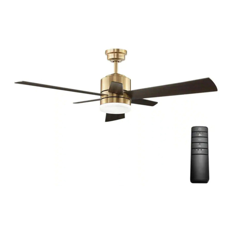 Home Decorators Collection HEXTON 52-MOBY Use and care guide