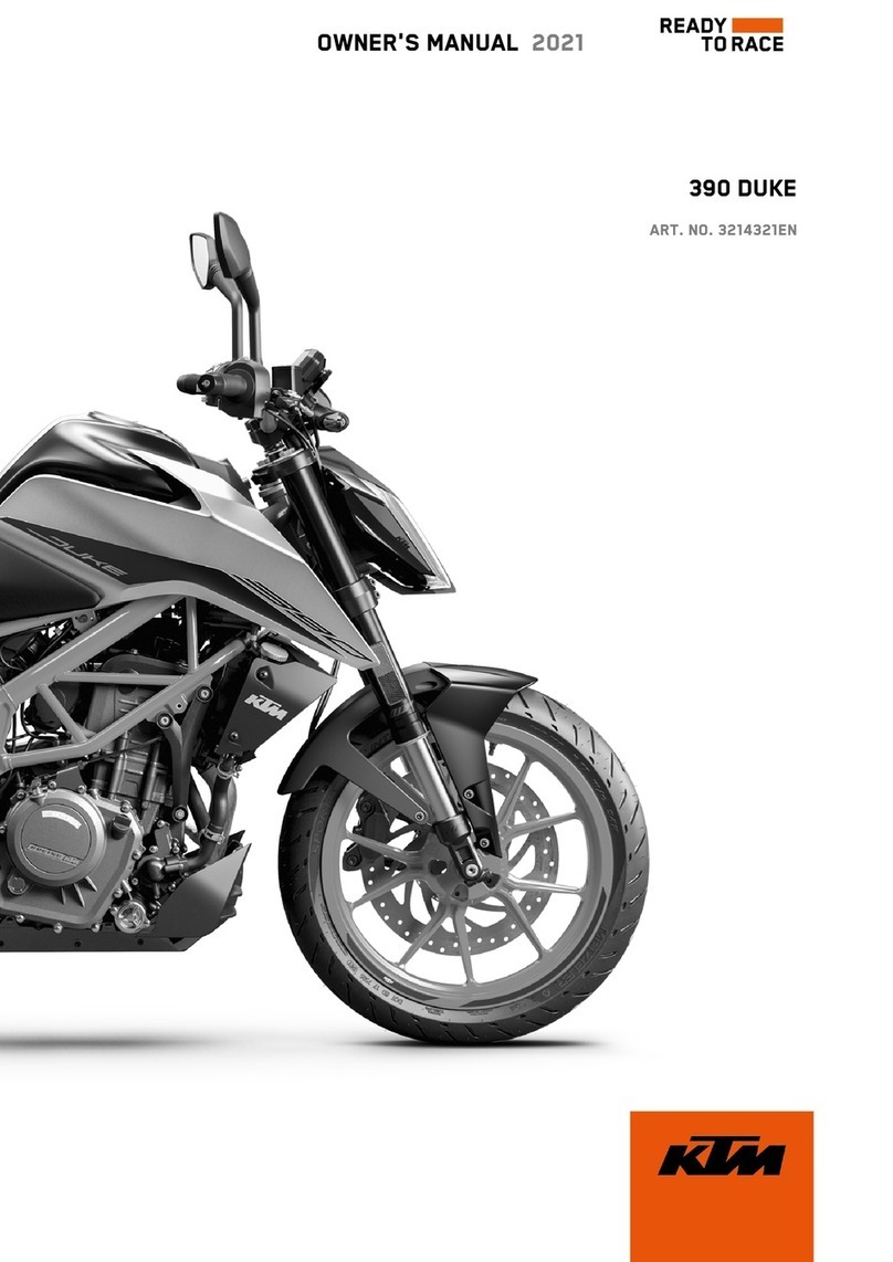 KTM 390 Duke EU owner's manual