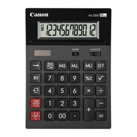 Canon AS-2200R instructions