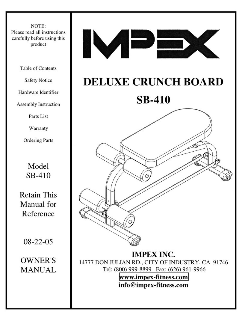 Impex DELUXE SB-410 User manual Impex DELUXE SB-410 User manual