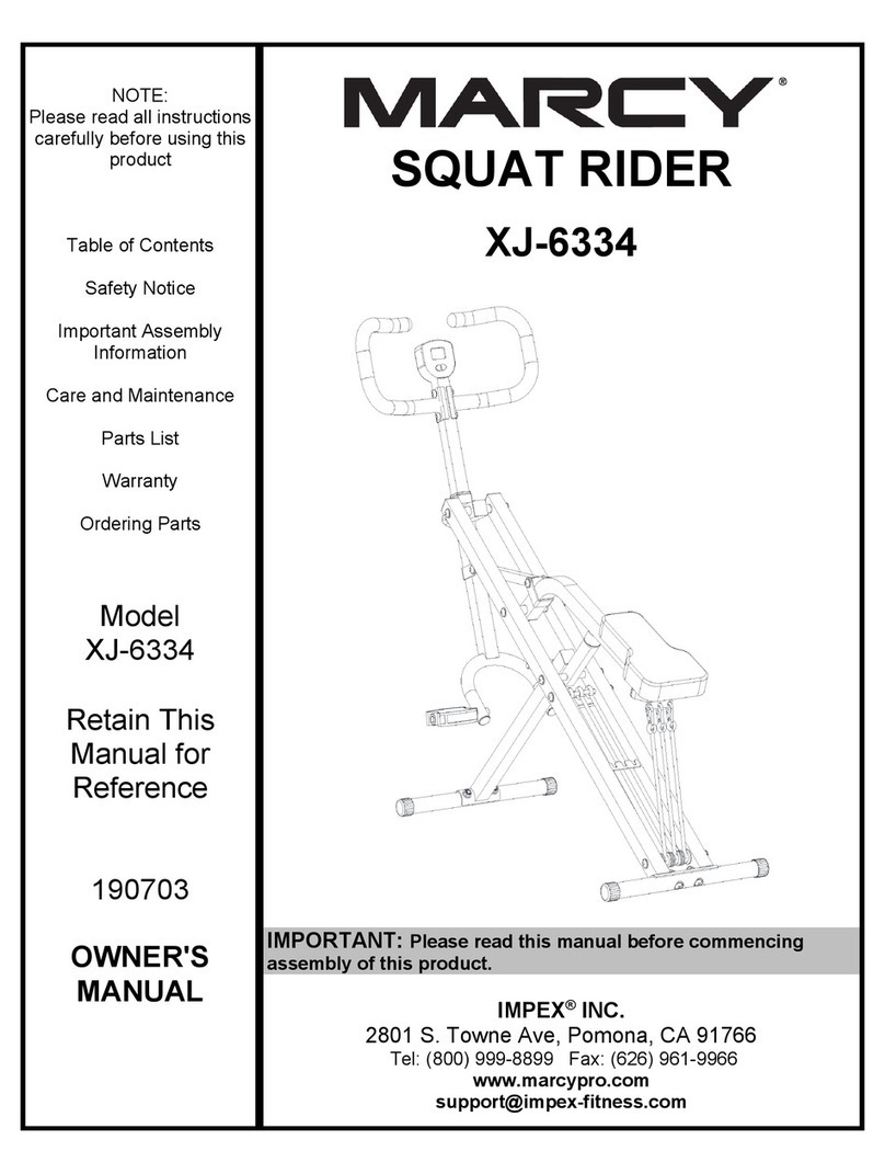 Impex MARCY XJ-6334 User manual