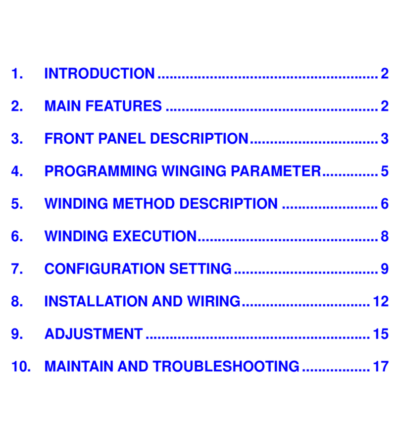 TAILY AUTOMATION CNC-210A user manual