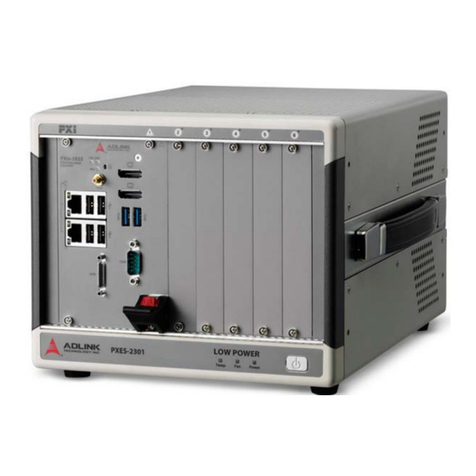 ADLINK Technology PXES-2301 User manual