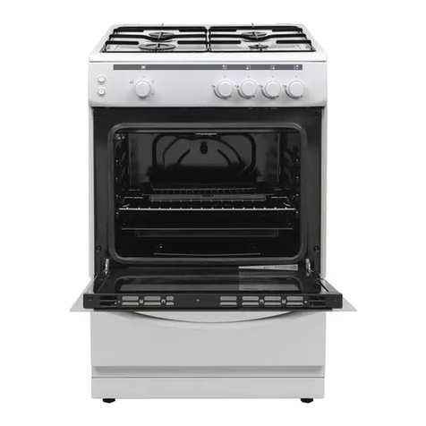 Currys Essentials CFSG60W17 instruction manual