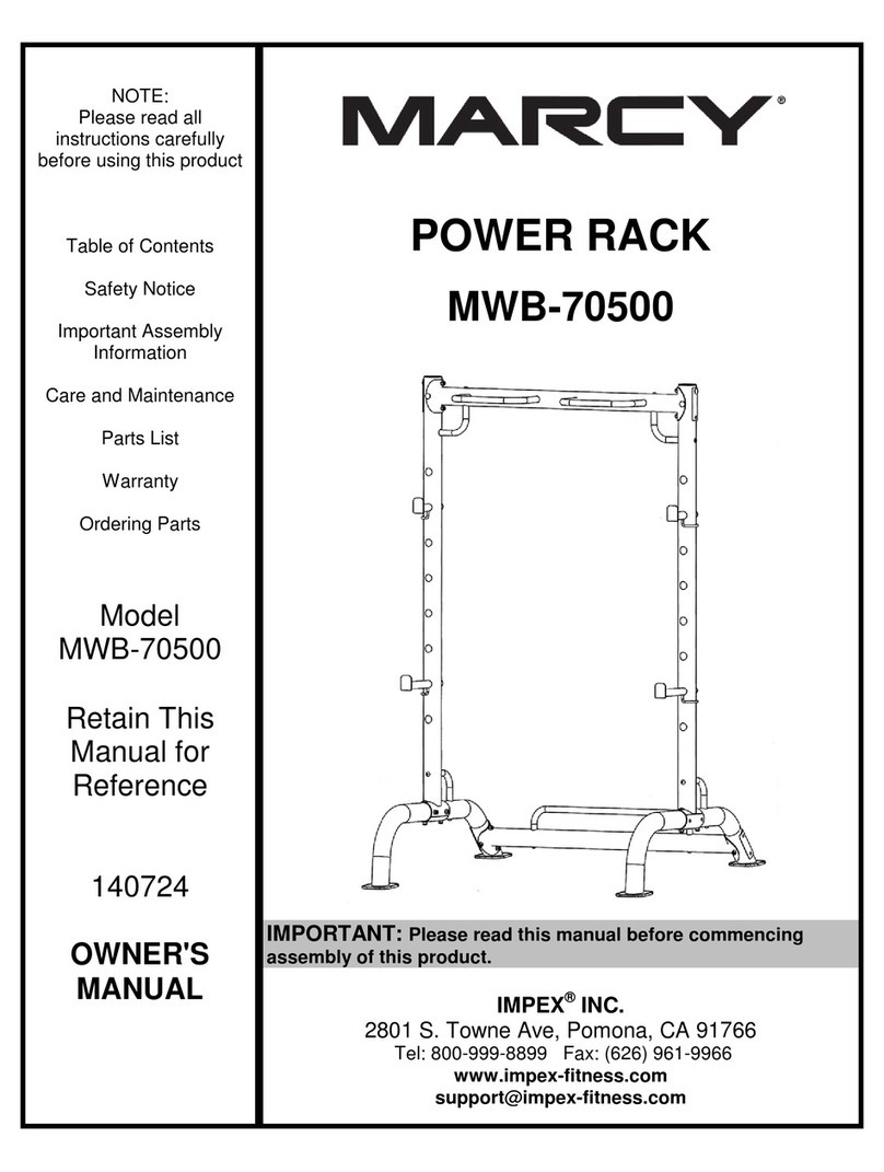 Impex MARCY MWB-70500 User manual