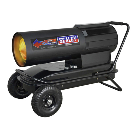 Sealey DUAL FUSION AB2200Q User manual