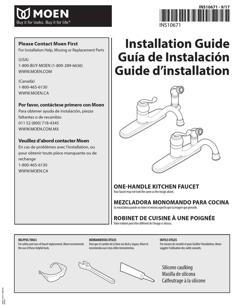 Moen INS10671 installation guide