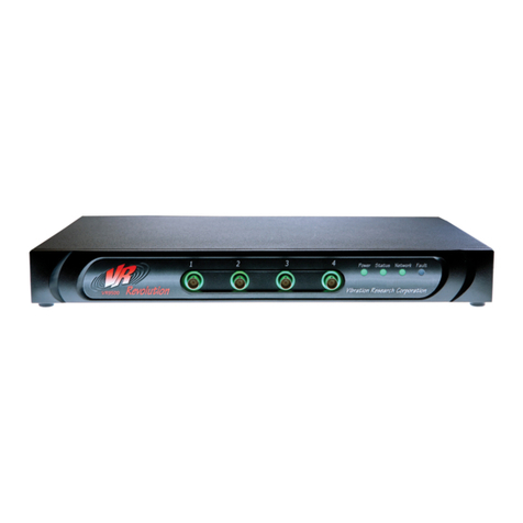 Vibration Research VR9500 User manual