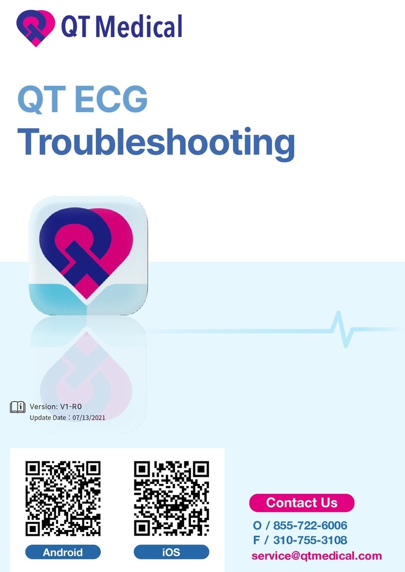 QT Medical QT ECG Recorder Operating instructions