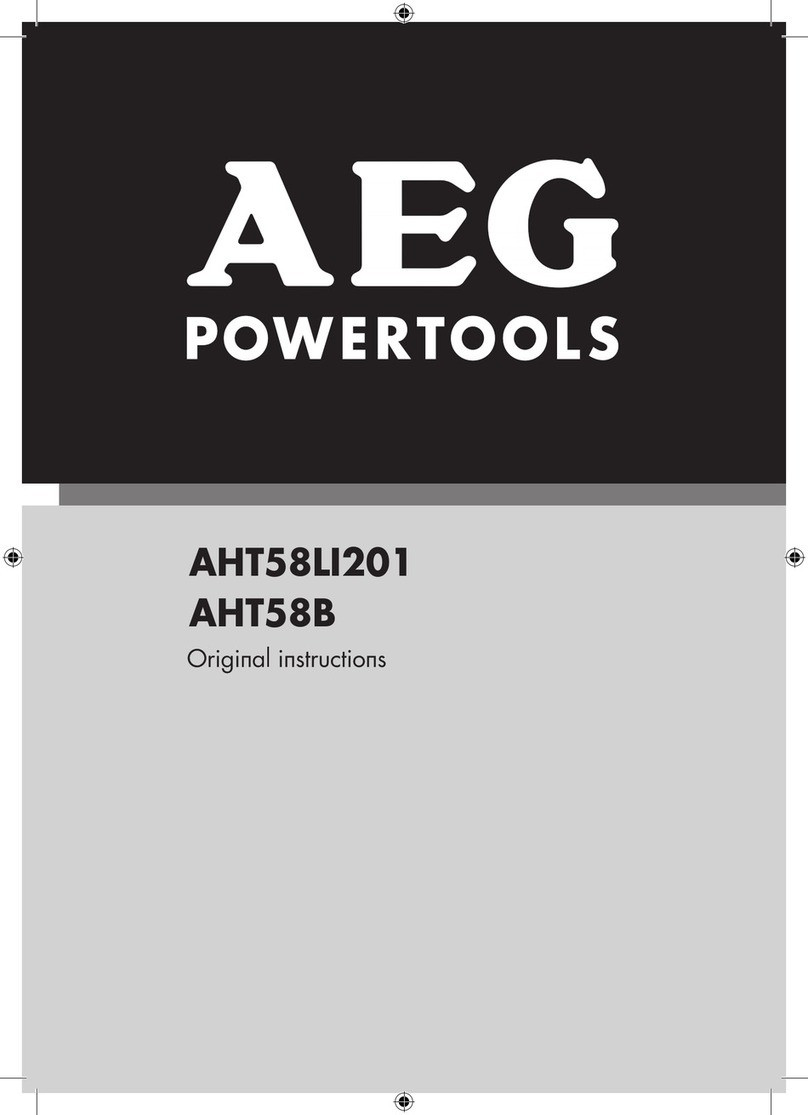 AEG AHT58LI201 Original instructions
