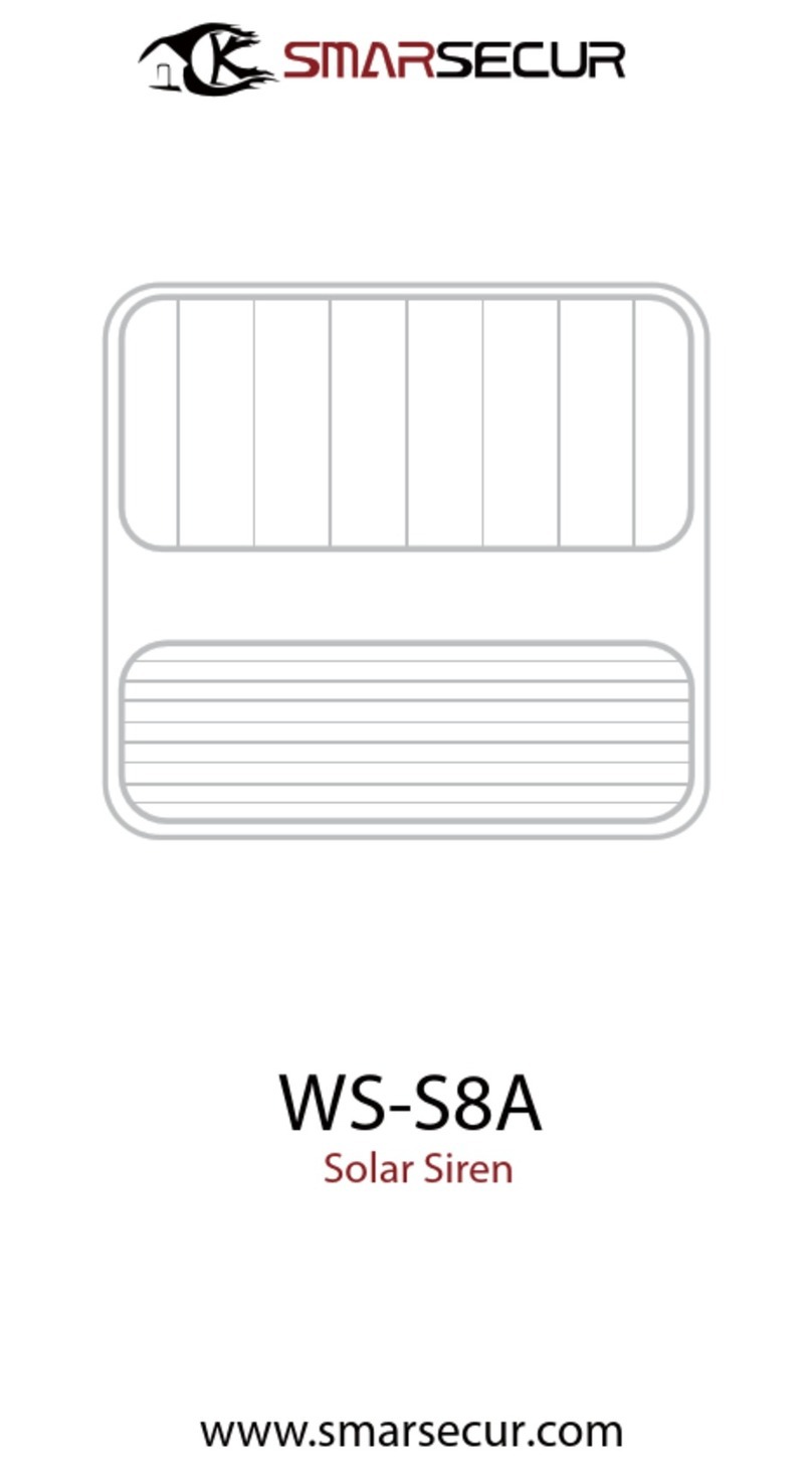 SMARSECUR WS-S8A manual
