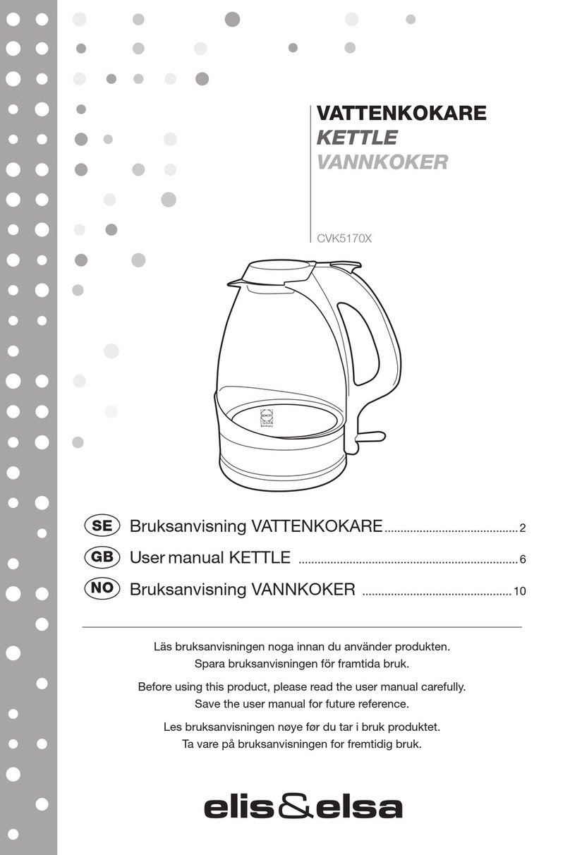 ELIS&ELSA CVK5170X user manual