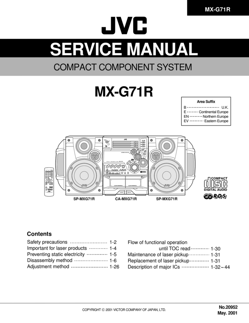 JVC MX-G71R User manual