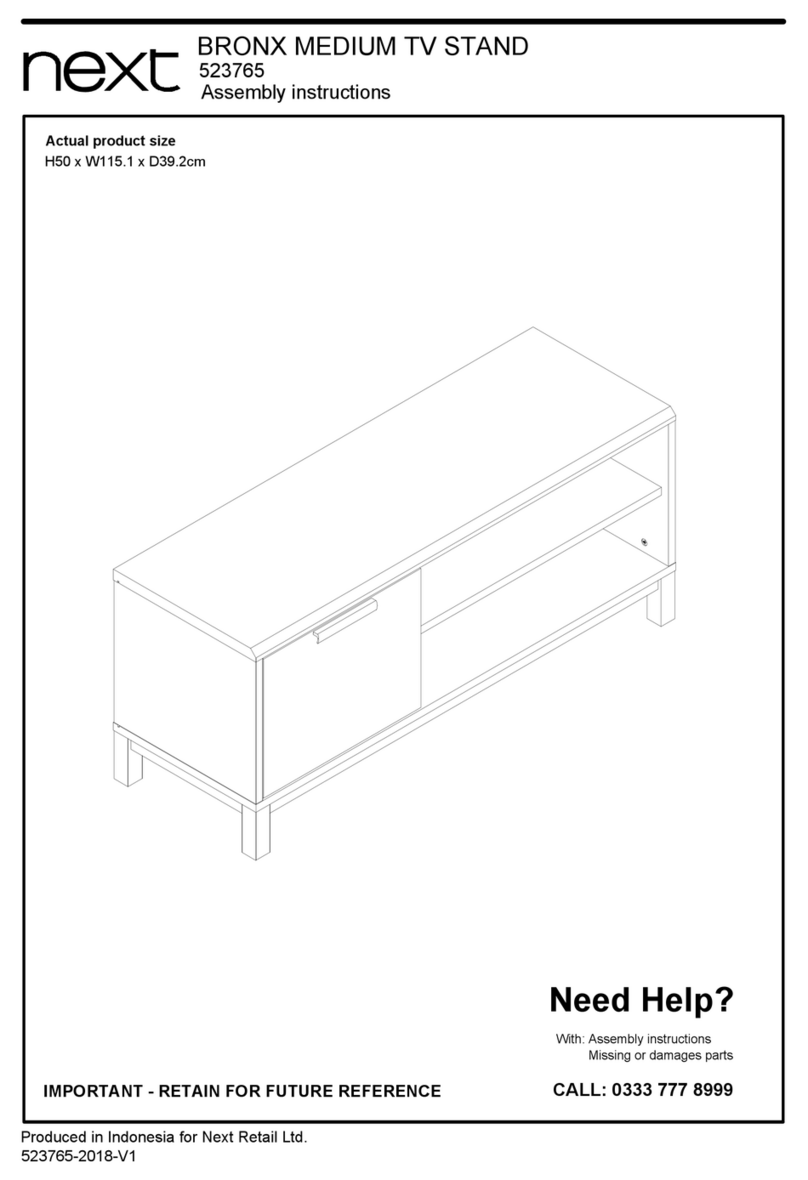 Next 523765 Assembly instructions
