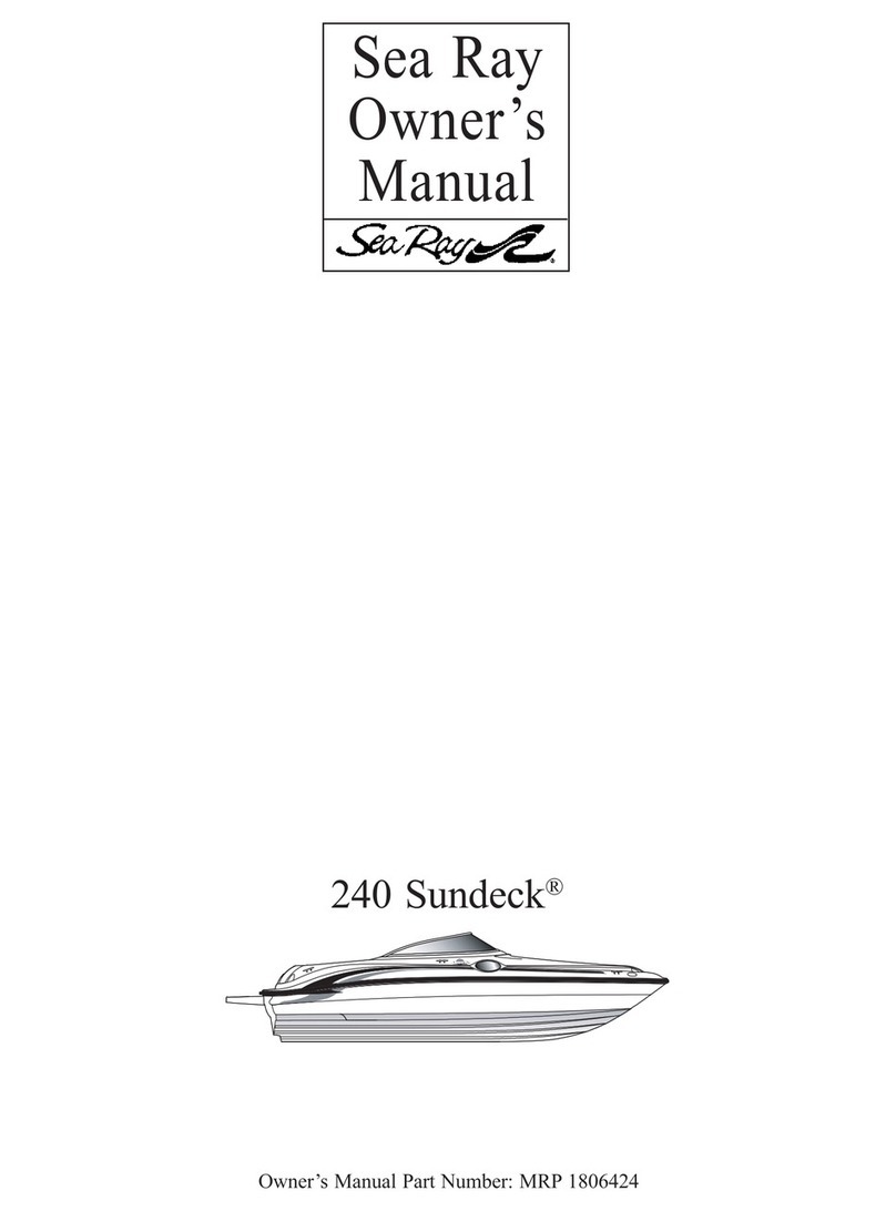 Sea Ray 240 Sundeck owner's manual