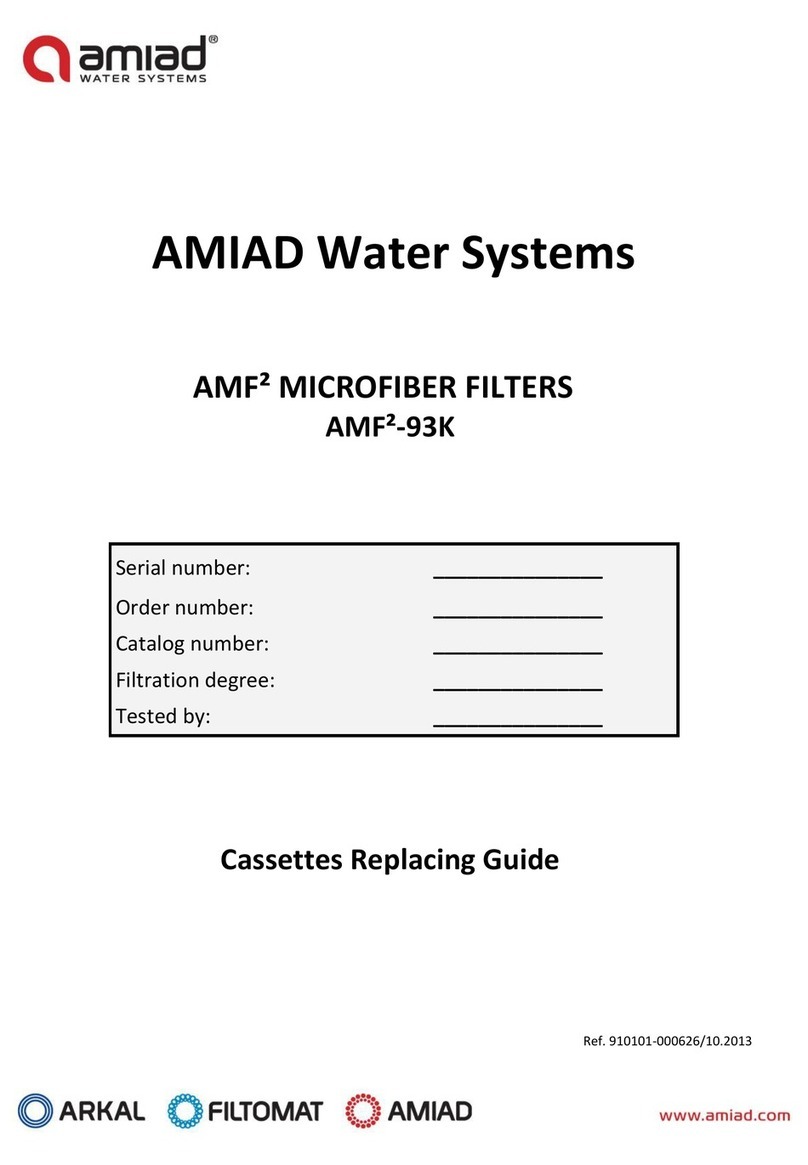 amiad AMF2-93K User manual