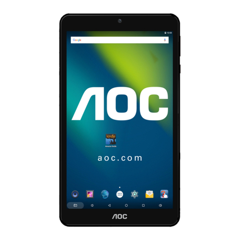 AOC A832 User manual