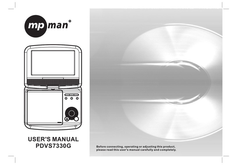 MP-Man PDVS7330G User manual
