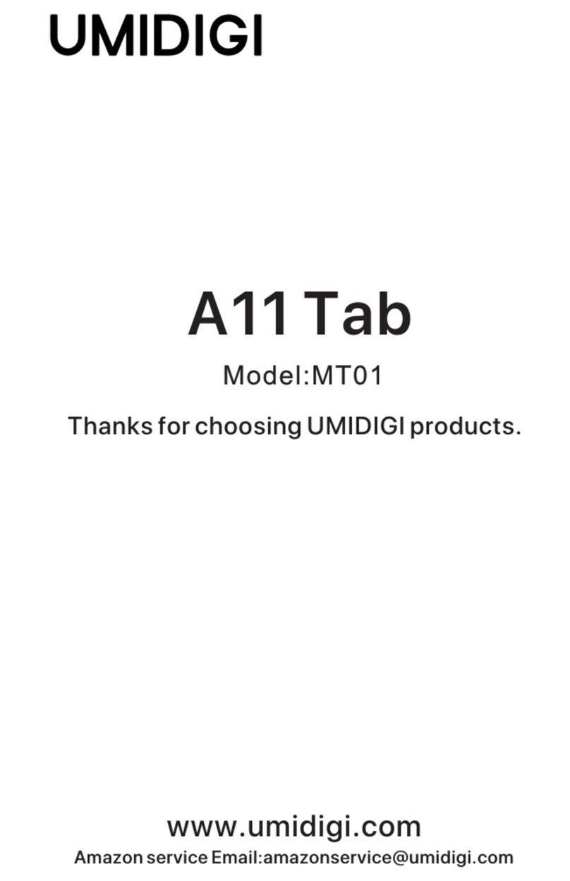 UMIDIGI MT01 User manual