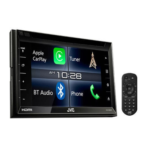 JVC KW-V820BTM User manual
