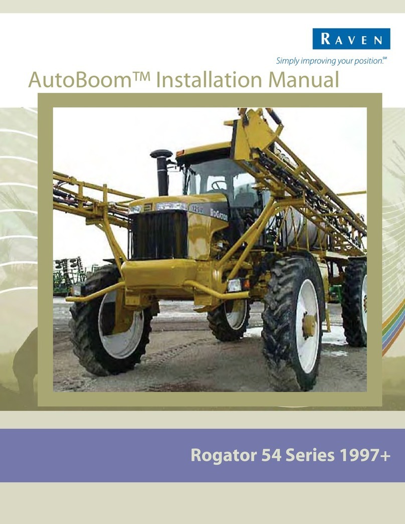 Raven AutoBoom Rogator 54 Series 1997+ User manual Raven AutoBoom Rogator 54 Series 1997+ User manual