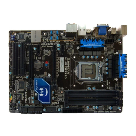 Biostar Hi-Fi Z87W 3D User manual